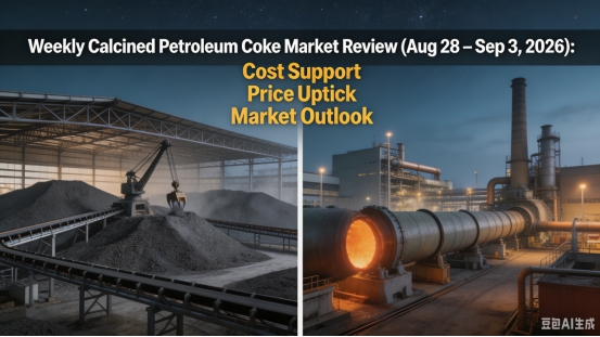 Weekly Calcined Petroleum Coke Market Review (Aug 28 – Sep 3, 2026): Cost Support Drives Overall Price Uptick Weekly Calcined Petroleum Coke Market Review (Aug 28 – Sep 3, 2026): Cost Support Drives Overall Price Uptick