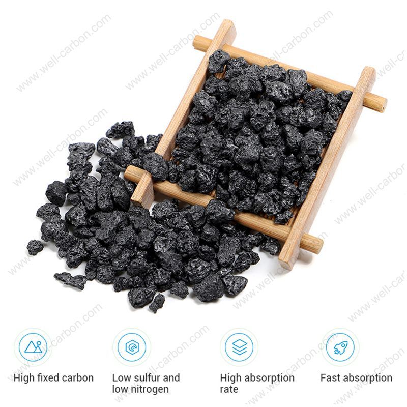 Graphitized Petroleum Coke Low Sulfur 0.05 GPC for Recarburizer