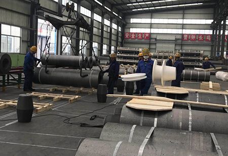 UHP 450mm Graphite Electrode with Nipple T4L