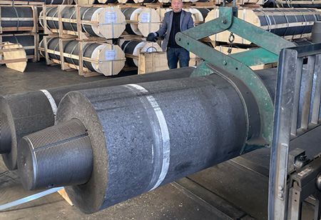 UHP 600mm Graphite Electrode with Nipple T4L