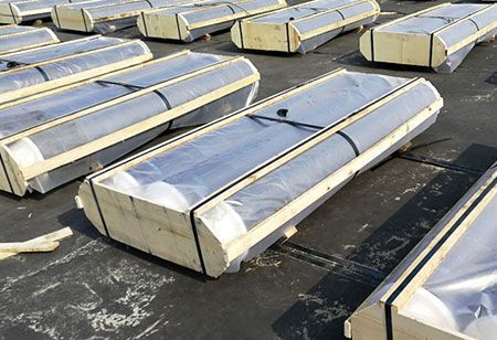 High Power Graphite Electrode HP 500 Graphite Electrode with Oxidation Resistant Coating