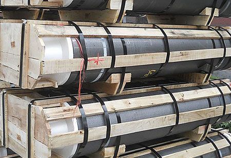High Power Graphite Electrode HP 500 Graphite Electrode with Oxidation Resistant Coating