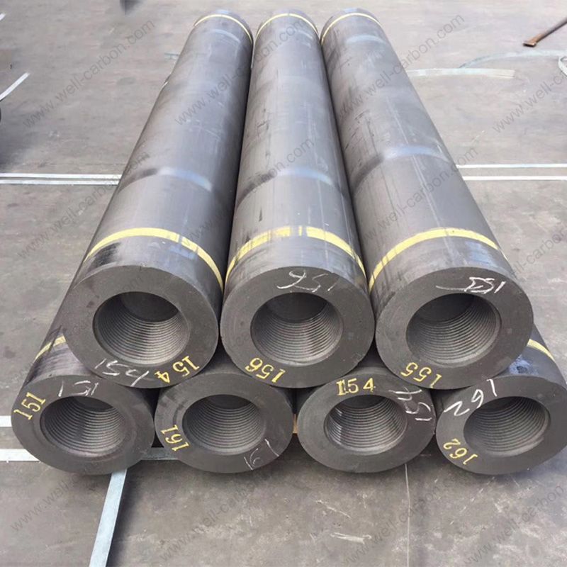 High Density Low Consumption Graphite Electrode UHP EAF Graphite Electrode for Ladle Furnaces