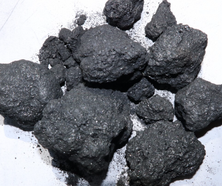 Carbon products production process and raw materials