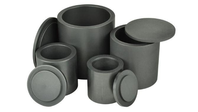 High-purity isostatic pressing graphite crucible