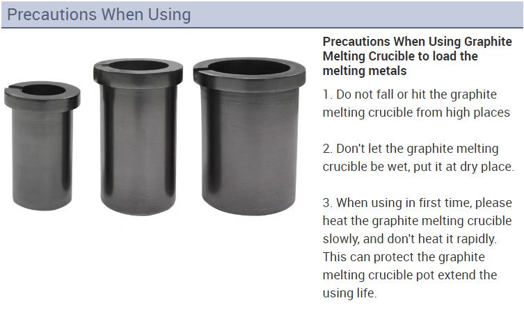 High-purity Graphite Crucible for Melting Cast Iron